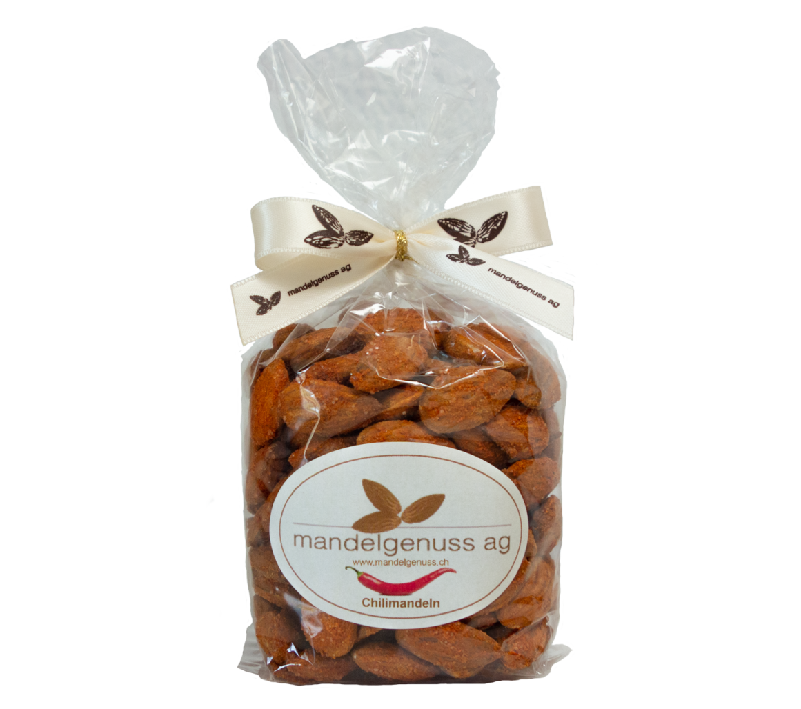 Chilimandeln 200g - Kalifornische Mandeln, ein Genuss | mandelgenuss