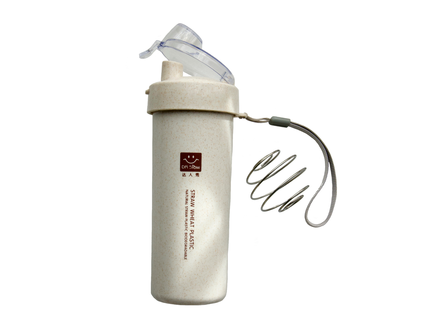 Handshaker / Trinkflasche 450ml (Tragbar) - Kalifornische Mandeln, ein Genuss | mandelgenuss