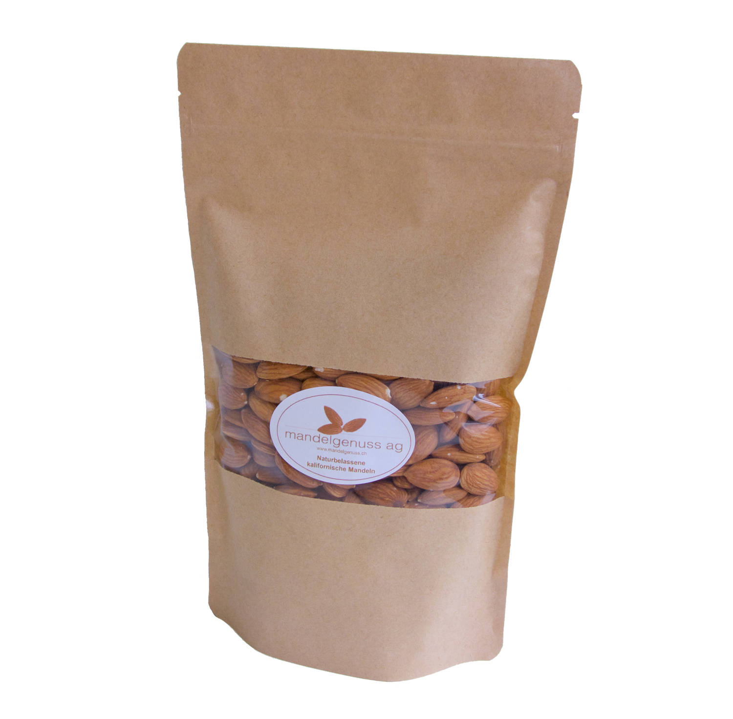 Naturbelassene kalifornische Mandeln 500g - Kalifornische Mandeln, ein Genuss | mandelgenuss