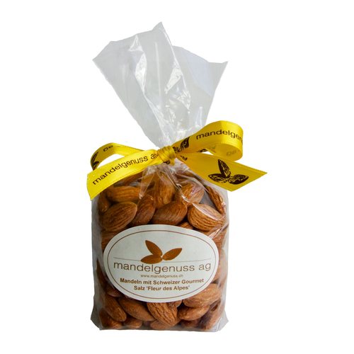 Mandeln mit Schweizer Salz «Fleur des Alpes» 200 g